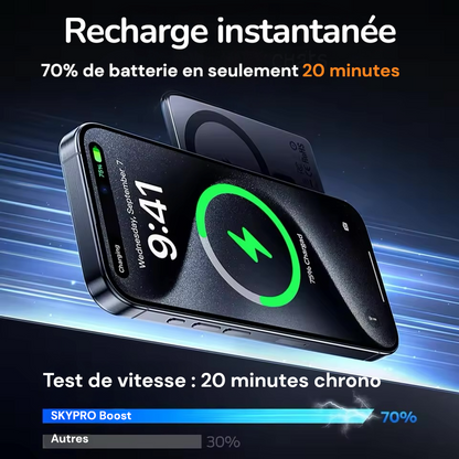 SKYPRO Boost - Batterie externe magnétique
