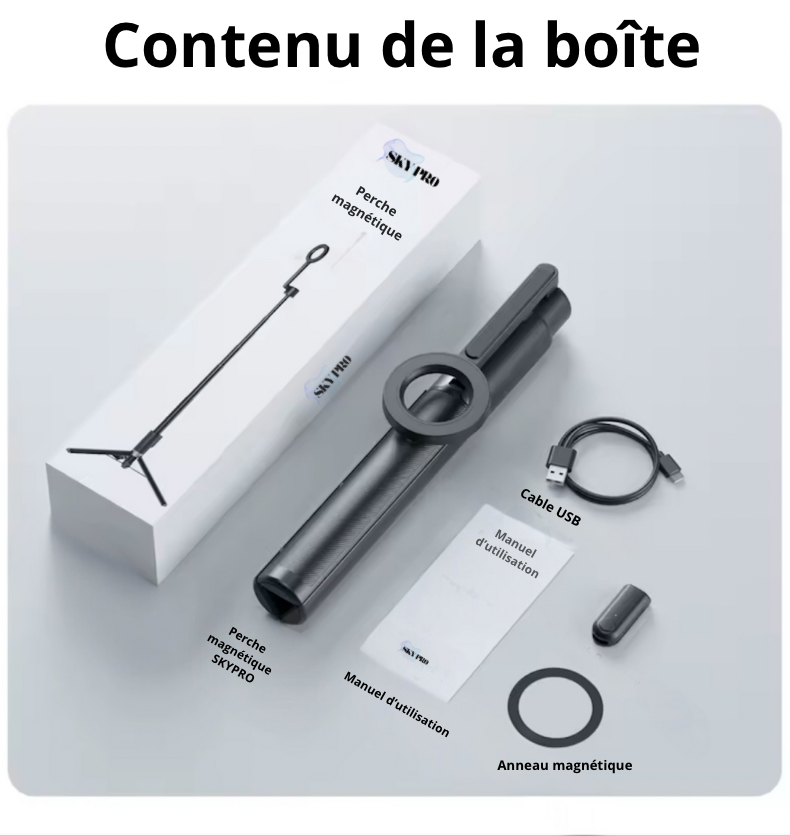 Perche magnétique universelle SKYPRO
